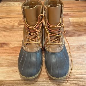 LL Bean duck boots